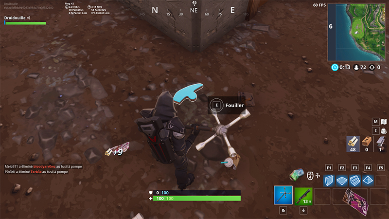 Fortnite Trouver Des Pieces De Puzzle Defi Semaine 10 Breakflip - les pieces sont toujours en sous sol