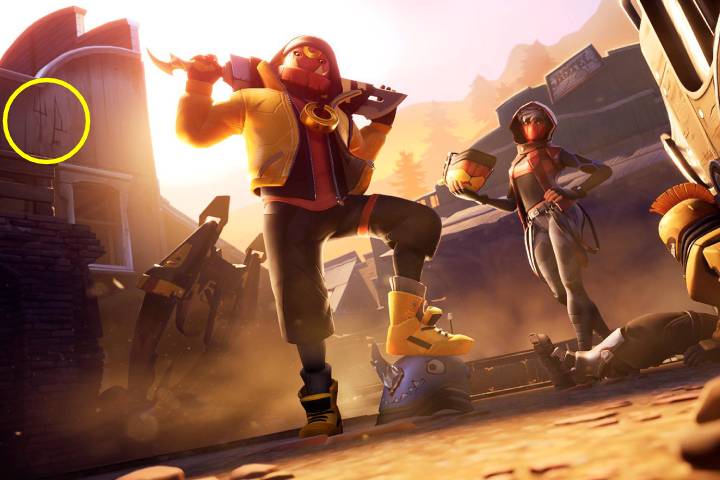 Fortnite étoile Cachée Semaine 2 Saison 10 Défi Bataille