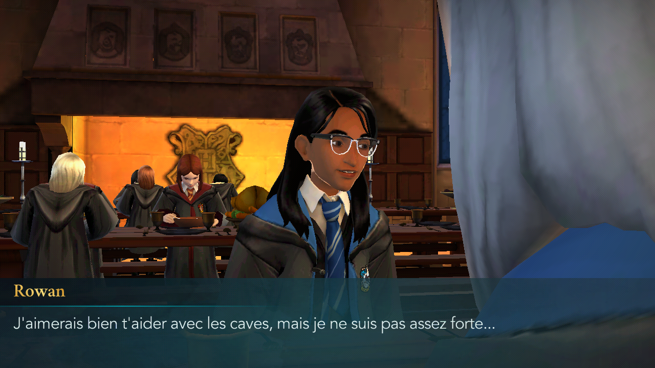 2e année : Comment persuader Rowan de vous aider ?