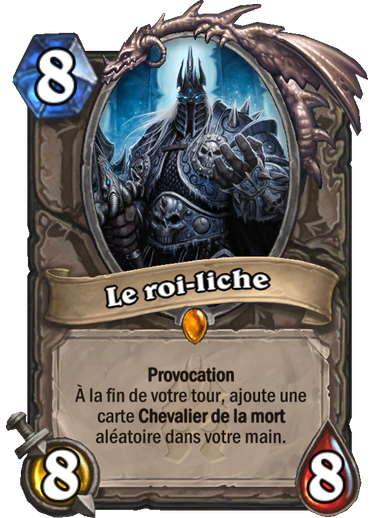 Le Roi Liche et ses cartes