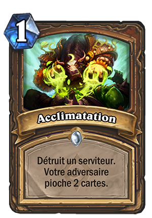 Hearthstone Acclimatation Panthéon