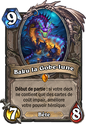 Hearthstone Baku la gobe lune Panthéon