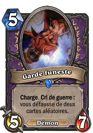 Hearthstone Garde Funeste Panthéon