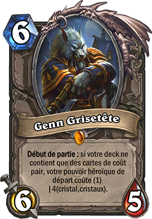 Hearthstone Genn Grisetete Panthéon