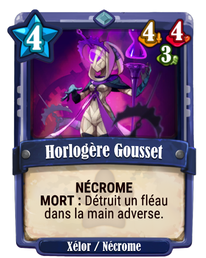 Notre deck Xélor Nécronomigore 1.6