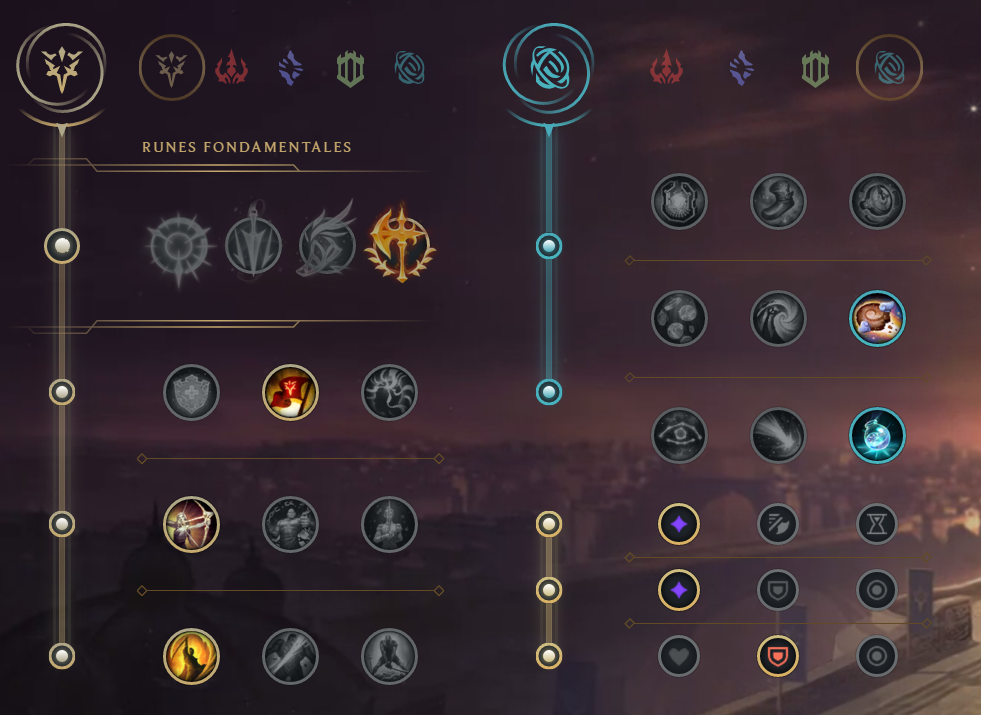 Runes Jarvan IV Top S9 LoL