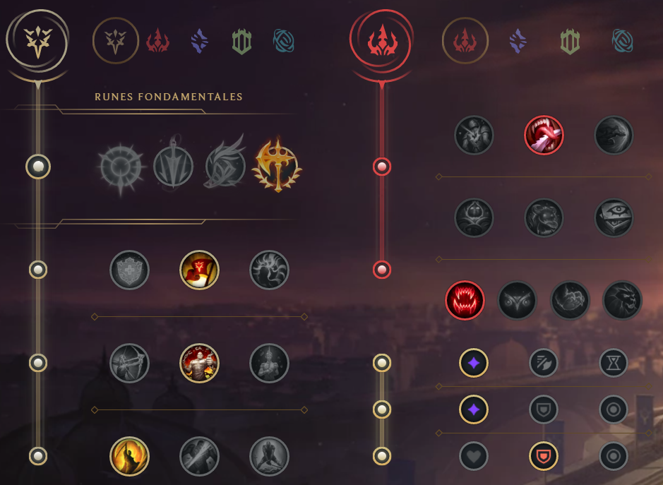 Runes Mordekaiser Top S9 LoL