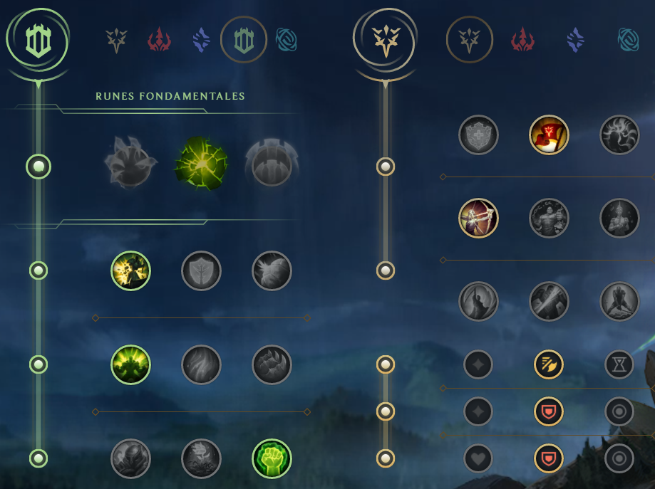 Runes Rammus Jungle S9 LoL