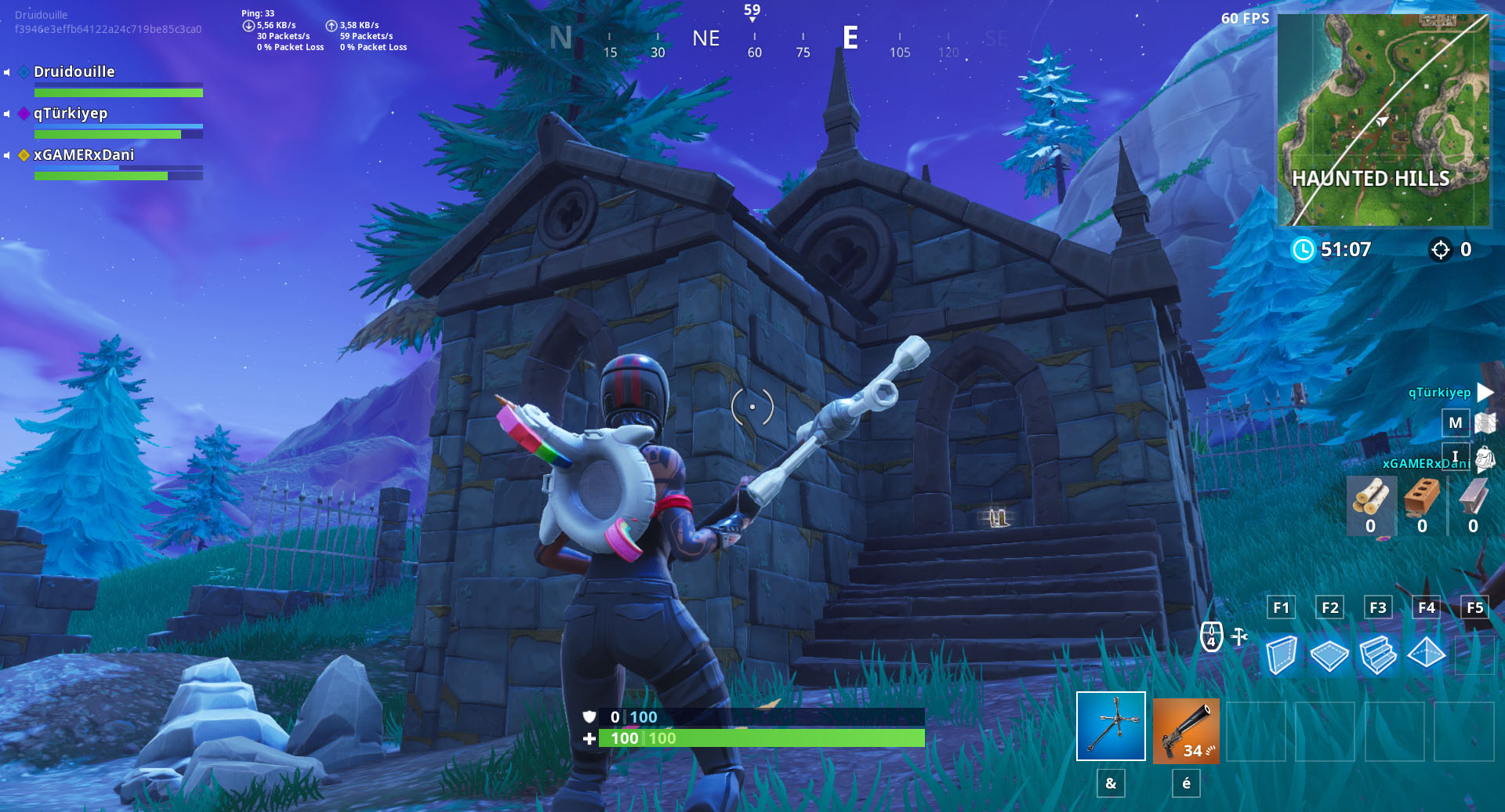 il faudra se rendre dans ce batiment - fortnite geyser carte