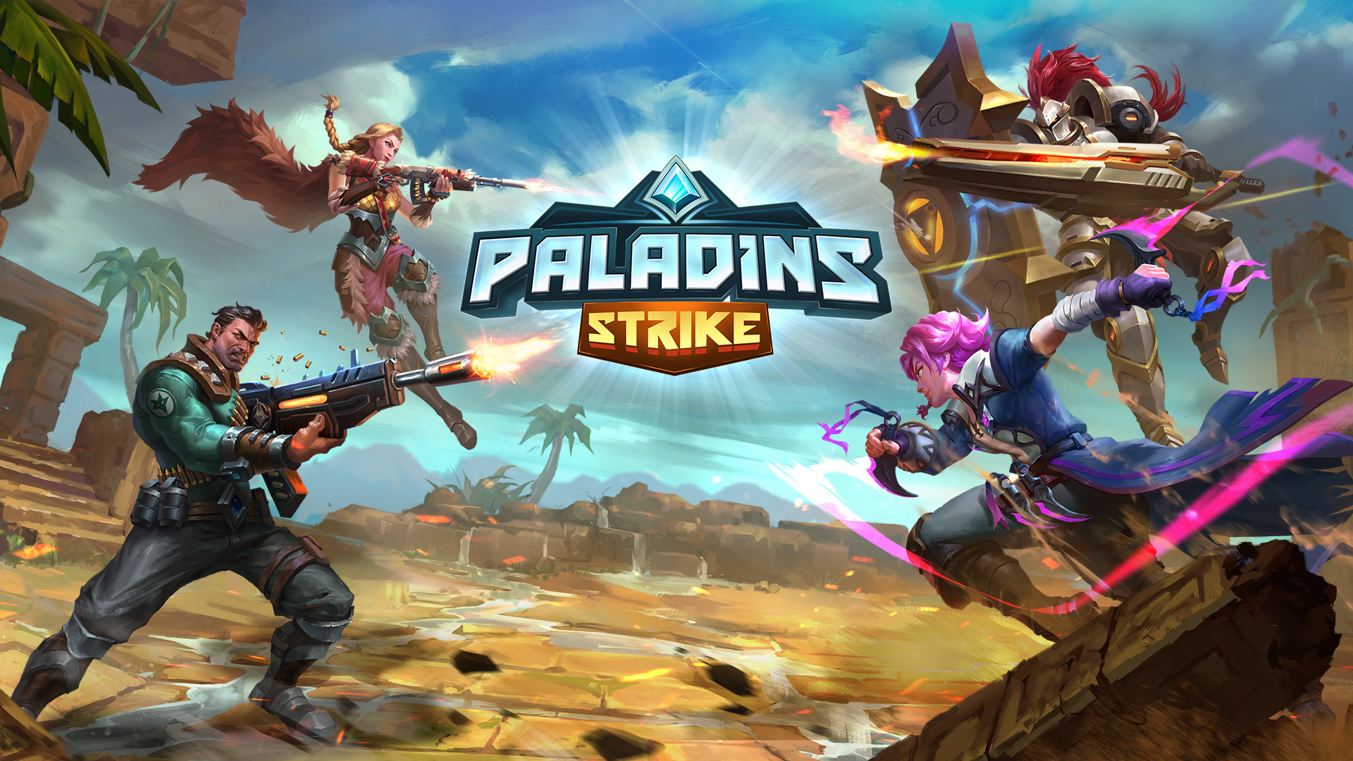 Sorties officielles de Paladins et Paladins Strike