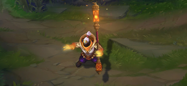 Le skin Jax bâton divin en boutique