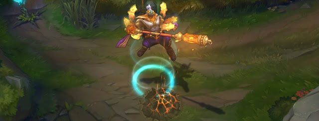 Le skin Jax bâton divin en boutique