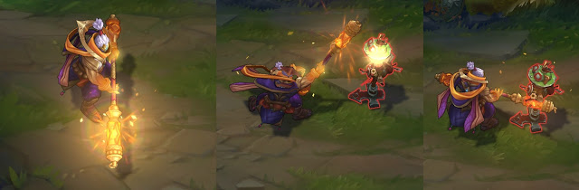 Le skin Jax bâton divin en boutique