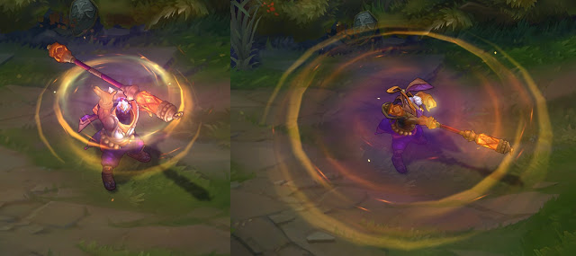 Le skin Jax bâton divin en boutique