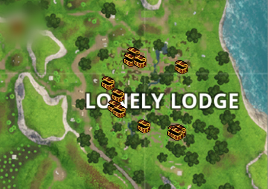 Défi : Coffres de Lonely Lodge