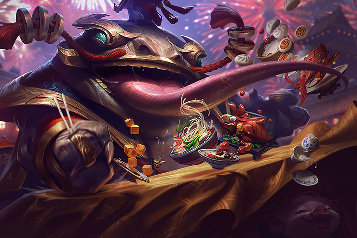 Coin Emperor Tahm Kench Skin LoL