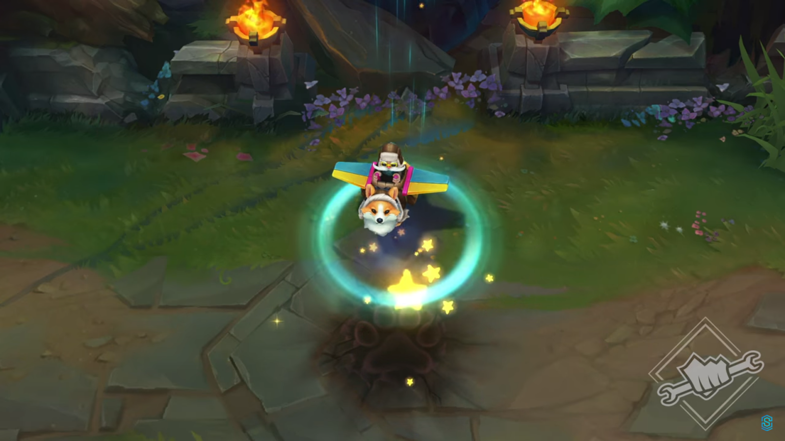 LoL Skin Corgi Corki PBE