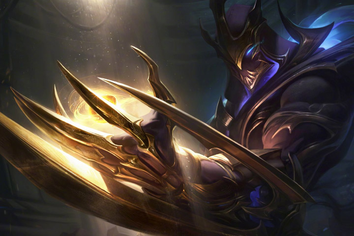 LoL Galaxy Slayer Zed Skin PBE