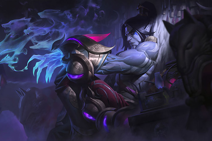 LoL Sylas Spectre Lunaire