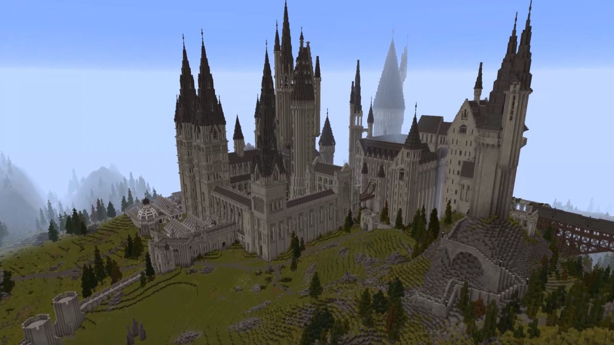 Une Carte Harry Potter Avec Poudlard Sur Minecraft Breakflip Actualites Et Guides Sur Les Jeux Video Du Moment