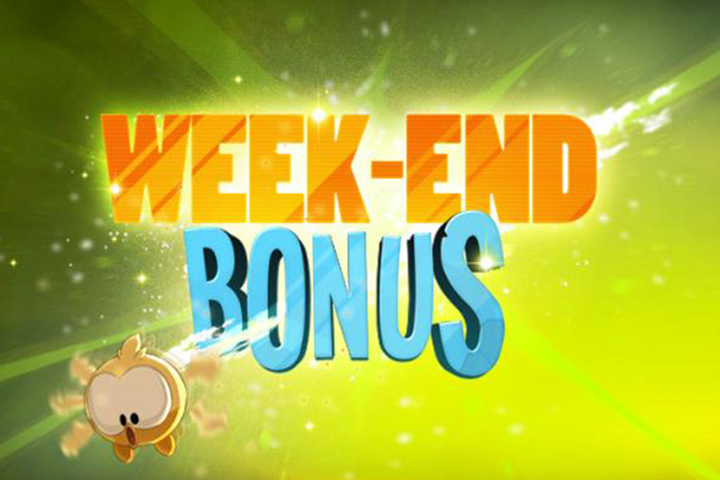 Bonus d'XP pour ce week-end