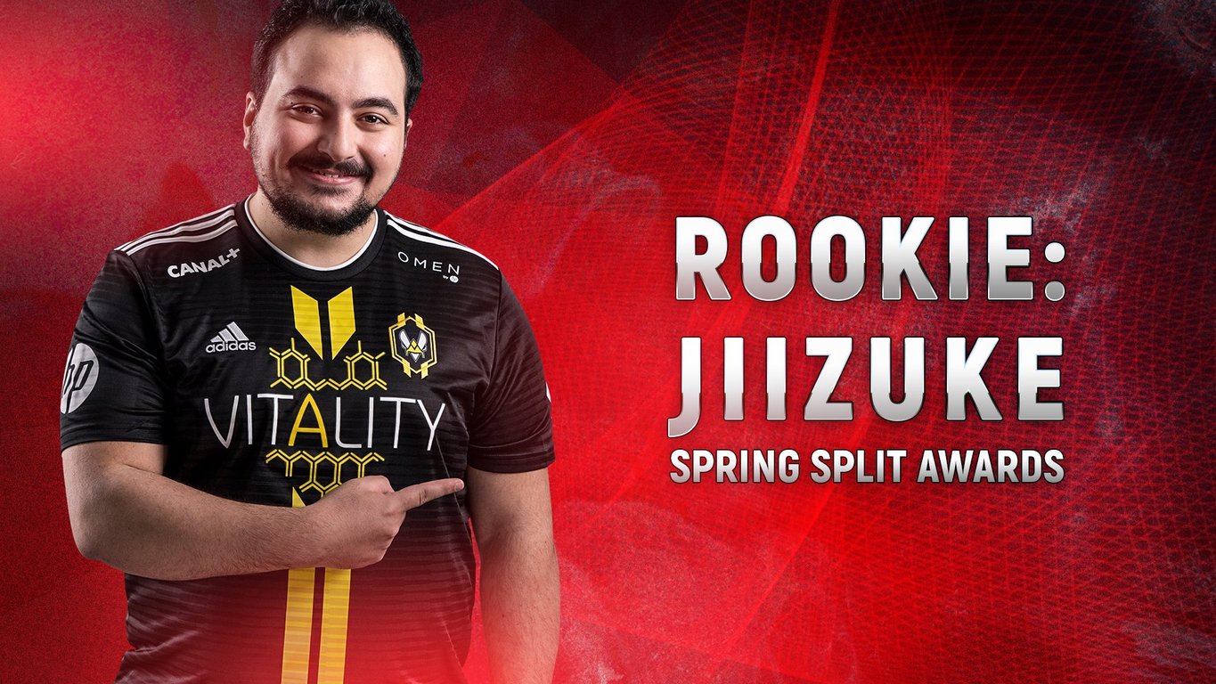 Jiizuke meilleur rookie du split