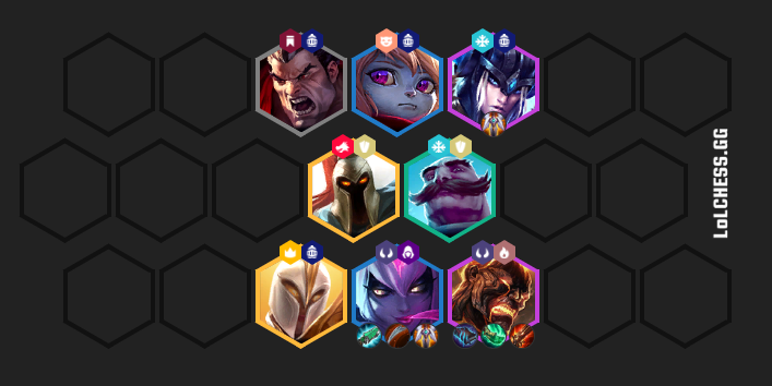 TFT guide compo Démon Chevalier Gardien