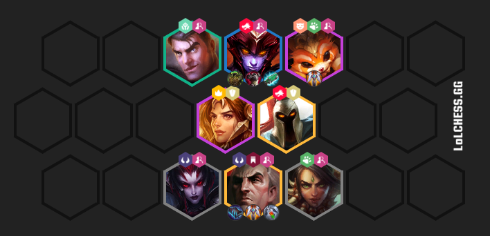 TFT guide compo Métamorphe Gardien