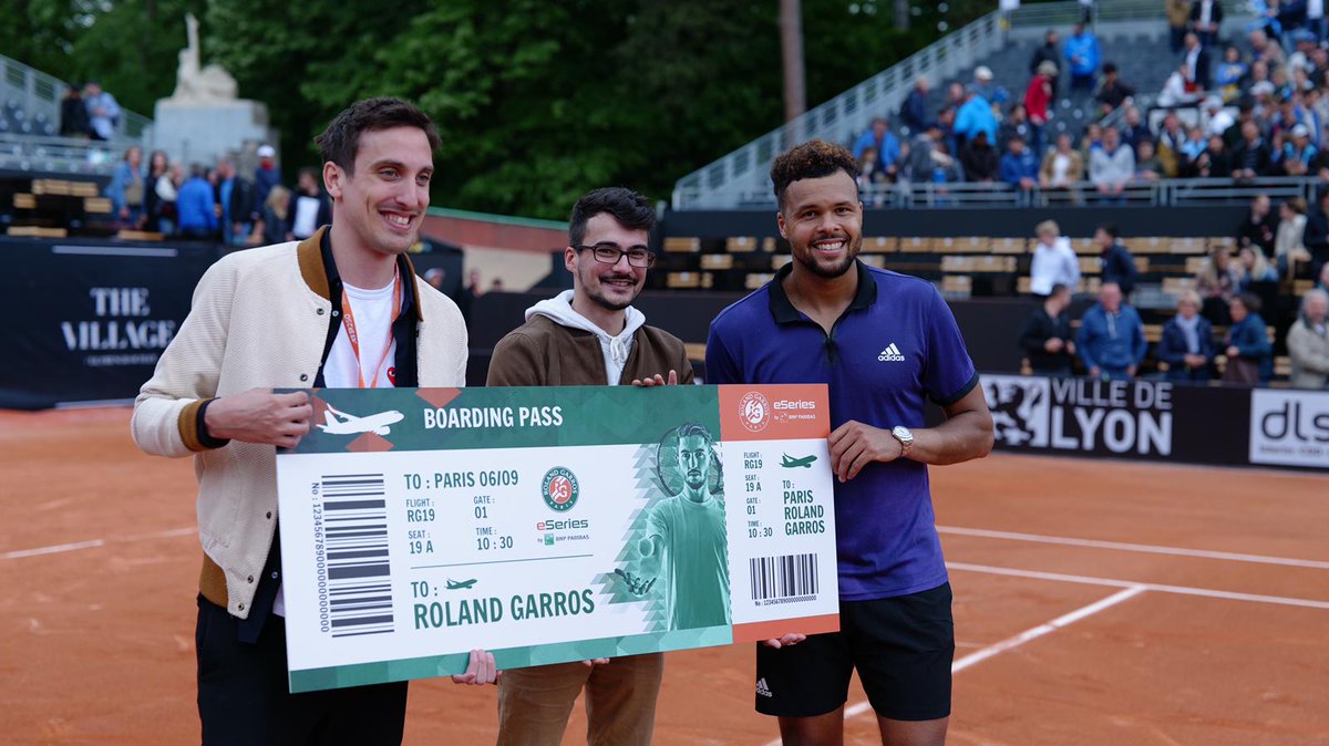 Interview de la FFT à Roland-Garros