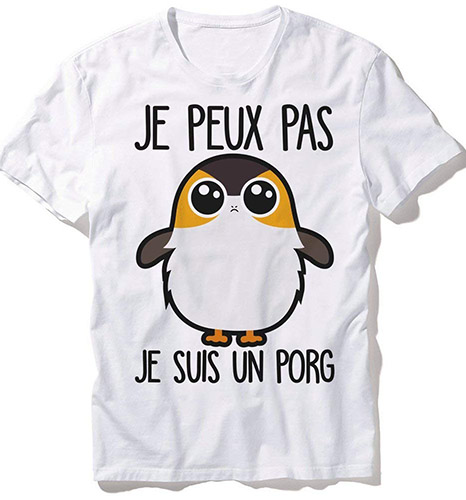 T-Shirt Porg Star Wars