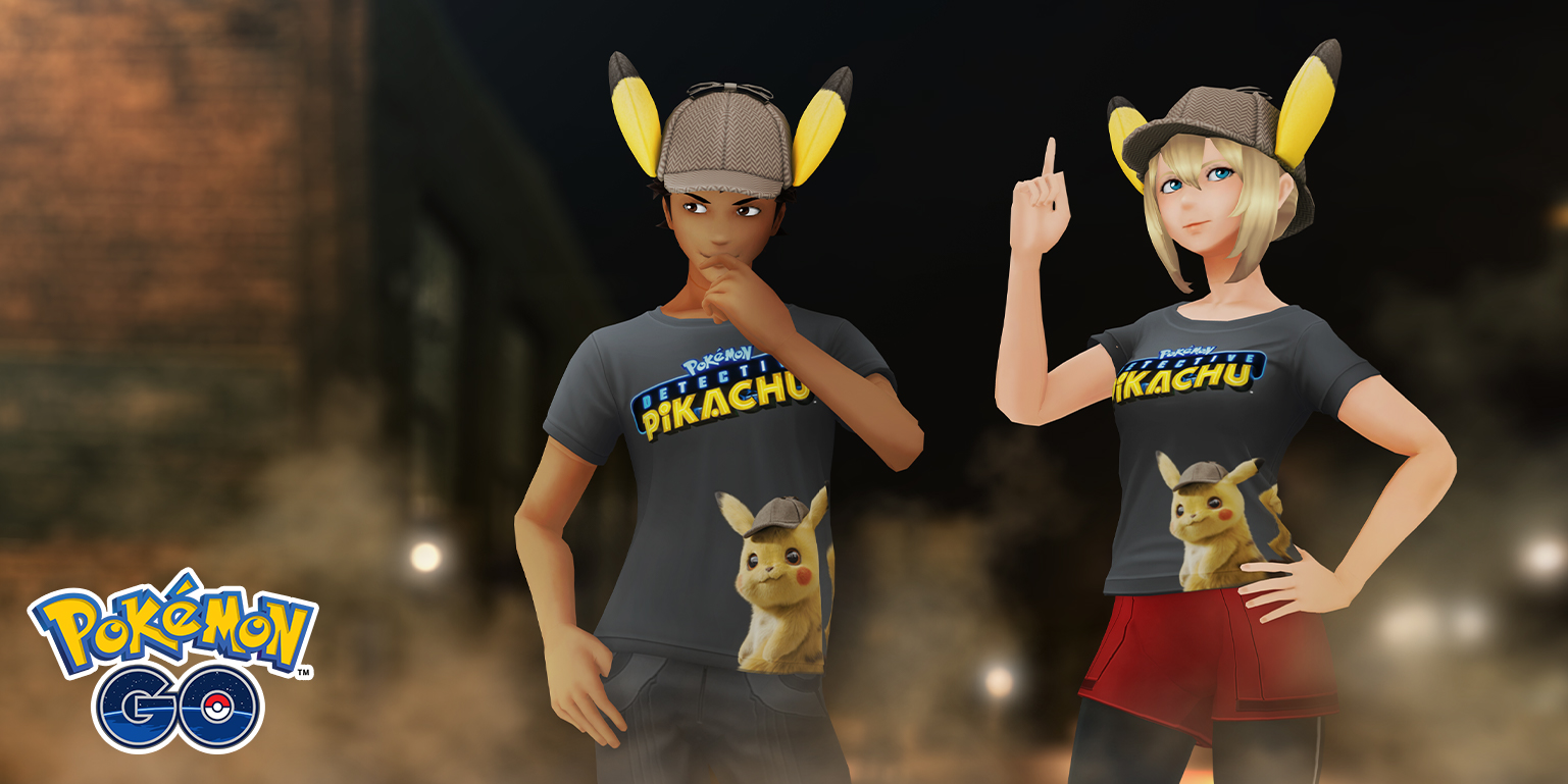 Pokémon Go Detective Pikachu Boutique Avatars