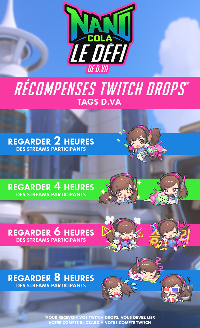 Nouvel événement Overwatch : le D.Va Nano Cola Challenge