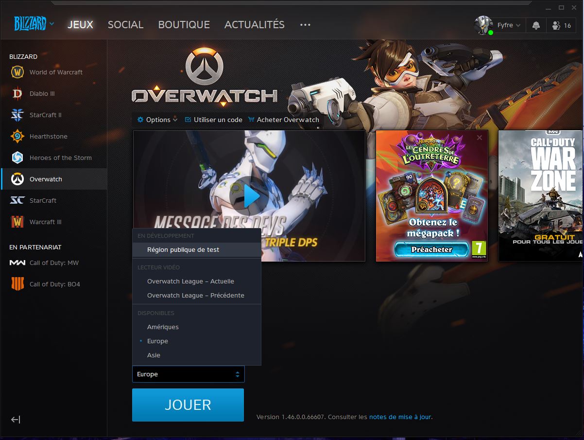Guide PTR launcher