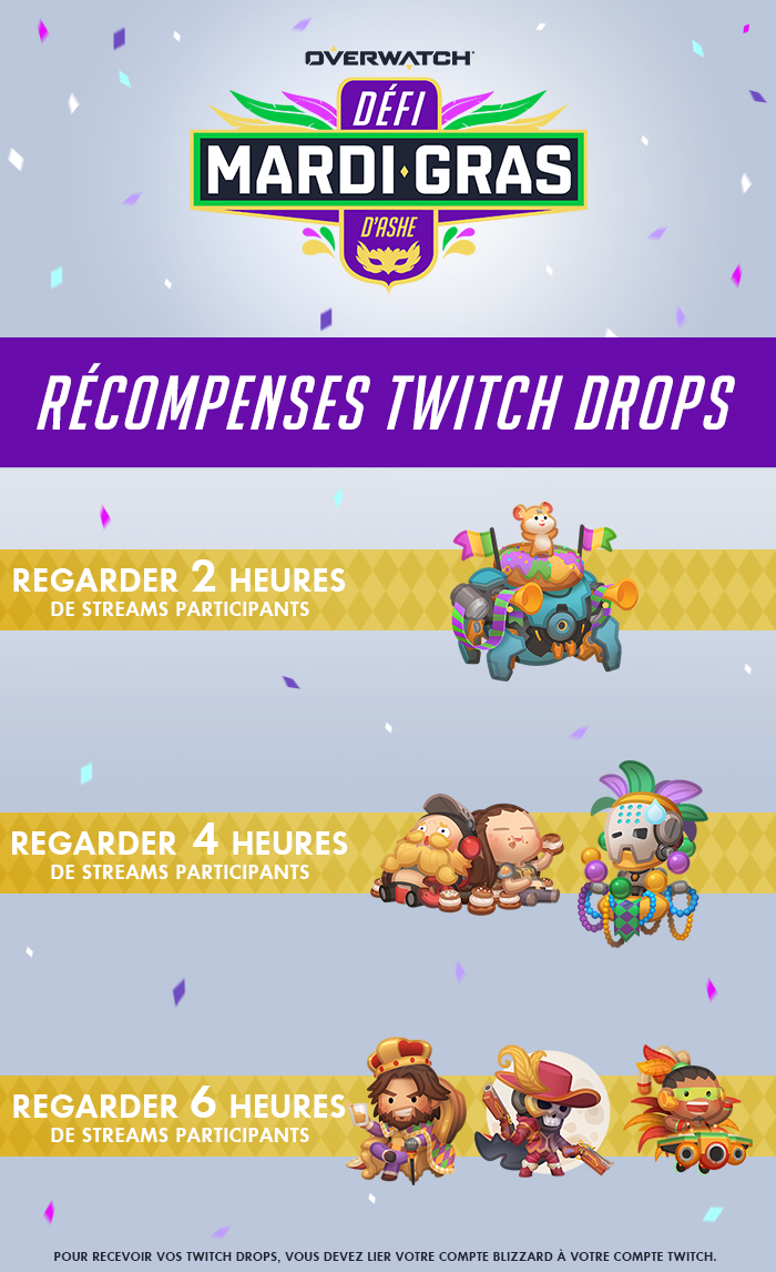 Un skin légendaire pour Mardi gras sur Overwatch !