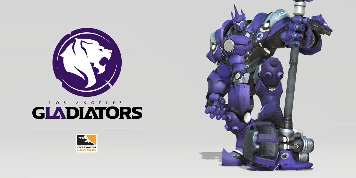 Découvrez les Los Angeles Gladiators