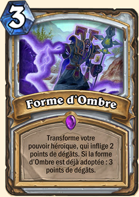 Hearthstone - Cendres de l'Outreterre- Panthéon - Année du Phénix - forme d'ombre