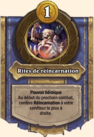 Champs de bataille - Hearthstone - nouveau mode - Roi-liche - pouvoir héroïque