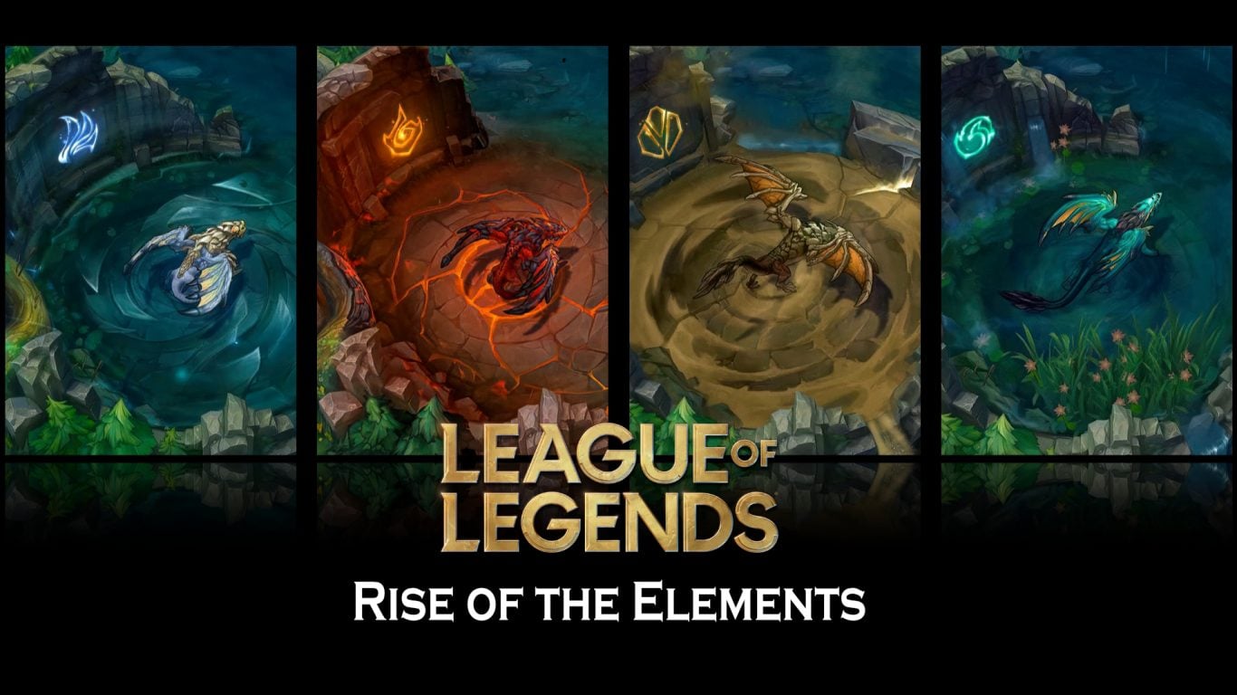 League of Legends - LoL - saison 10 - avènement des éléments