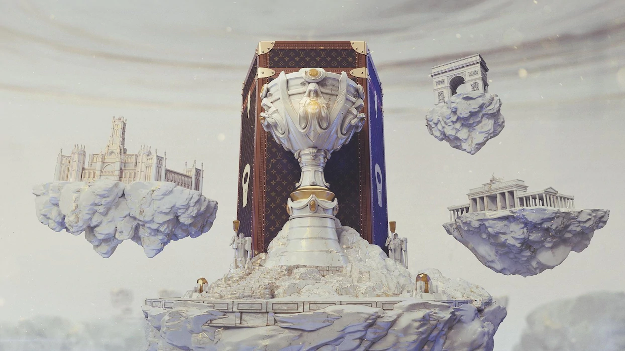 League of Legends - LoL - Louis Vuitton - coupe des Worlds