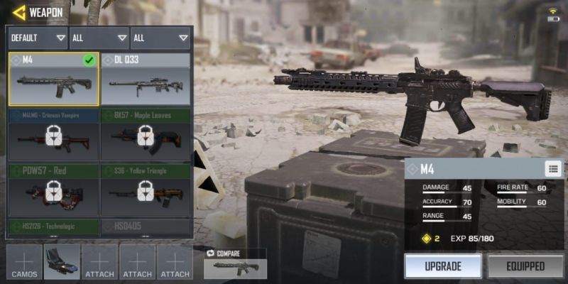 Les meilleures armes de COD Mobile