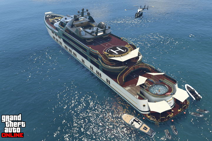yacht options gta 5