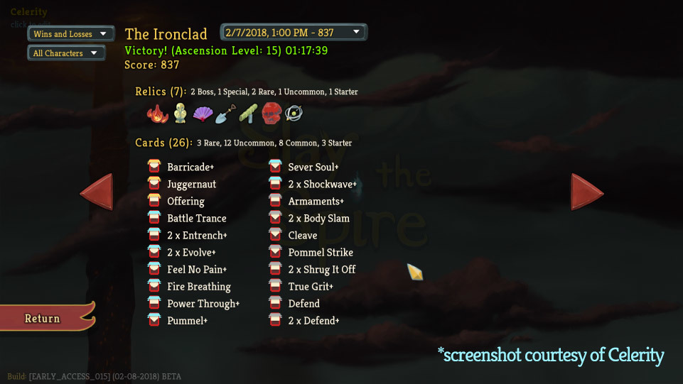 Un Mode Rapide pour Slay the Spire