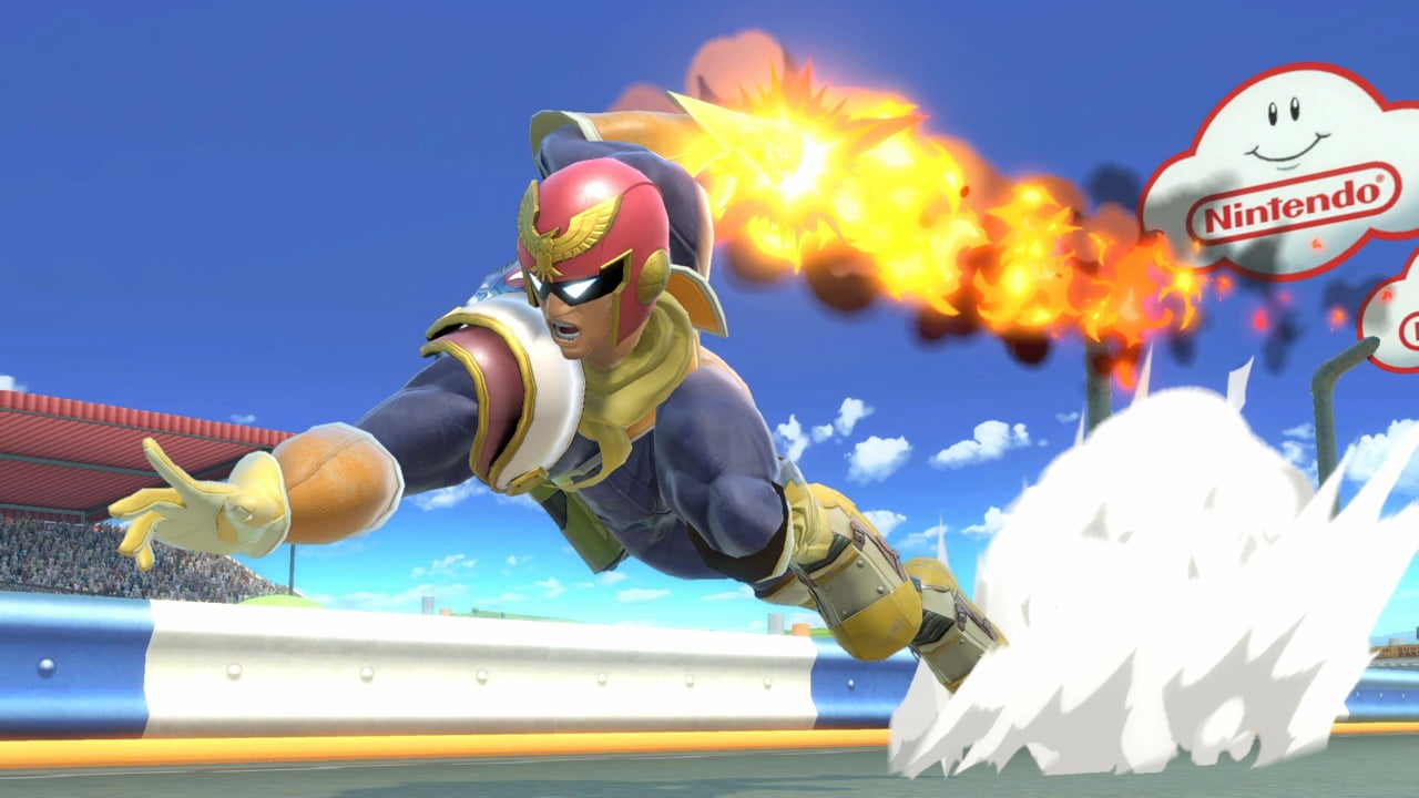 Captain Falcon special côté