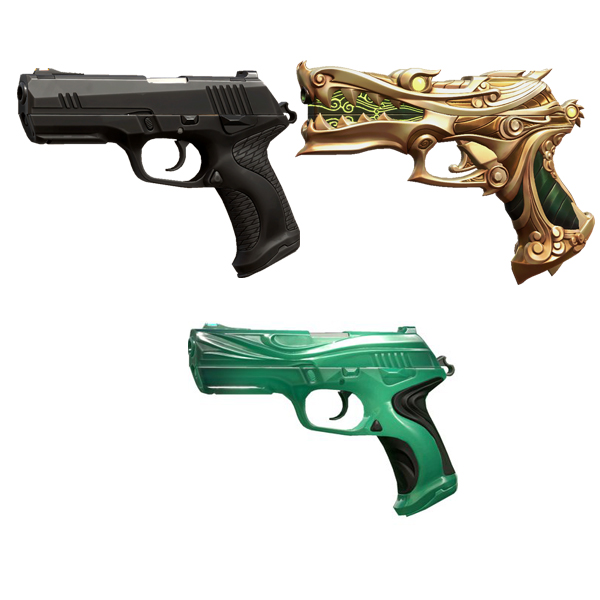Des images pour les skins d'armes