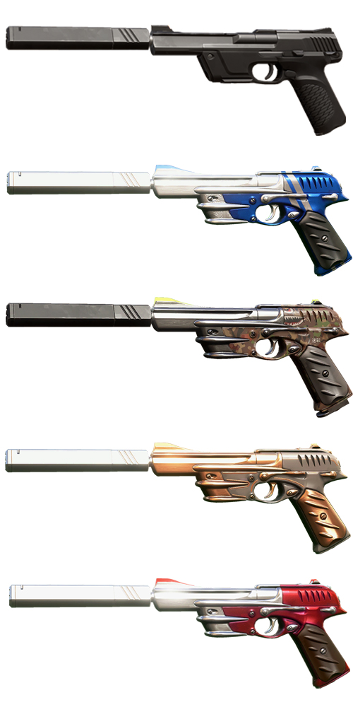 Des images pour les skins d'armes