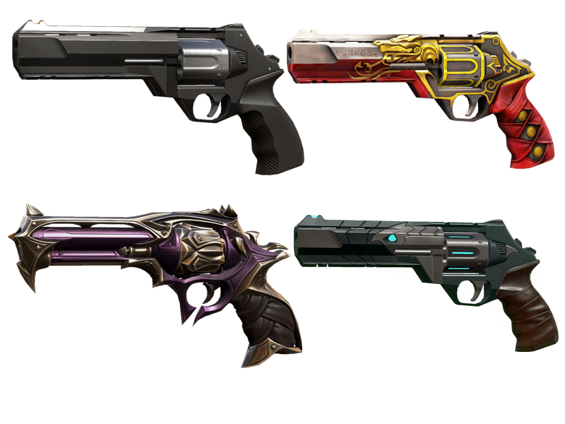 Des images pour les skins d'armes