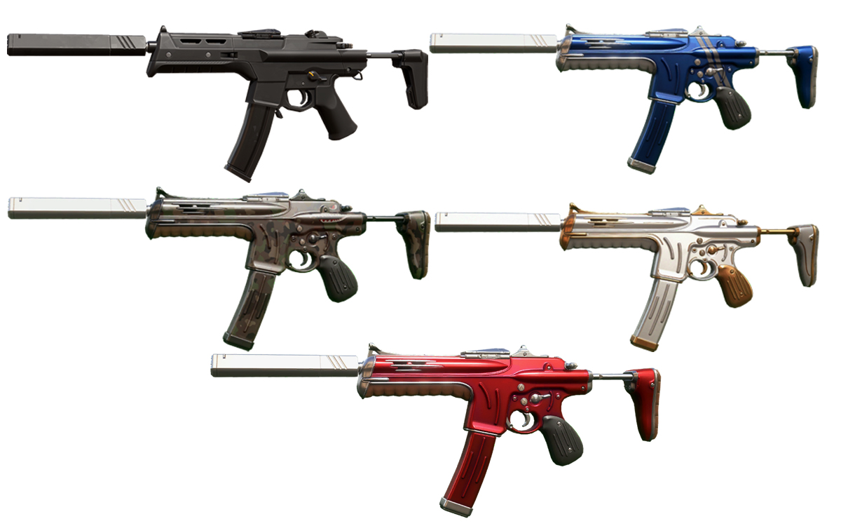 Des images pour les skins d'armes