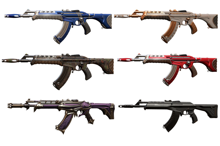 Des images pour les skins d'armes