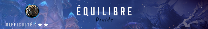 Guide Druide Équilibre 8.0.1