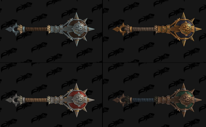 Armes et armures de la horde